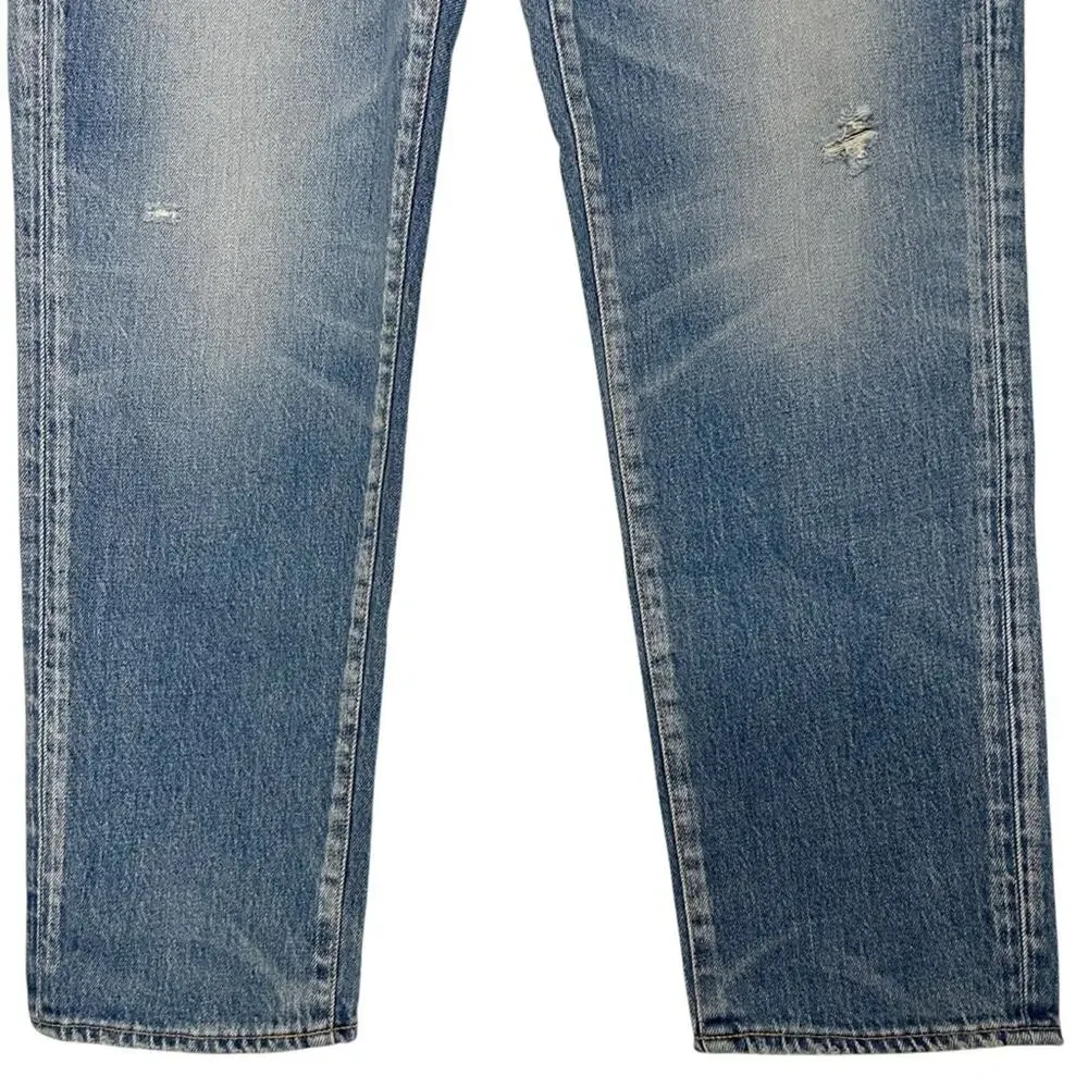 MOUSSY Kendall Tapered Straight Leg Ankle Jeans
